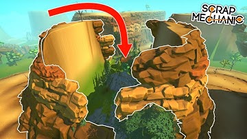 EXTREME CUSTOM TERRAIN RACE! - Scrap Mechanic Multiplayer Monday Challenge