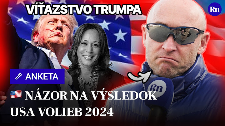"Úprimne, som šťastný!" Slováci reagujú na víťazstvo Trumpa (Voľby v USA 2024 🇺🇸)