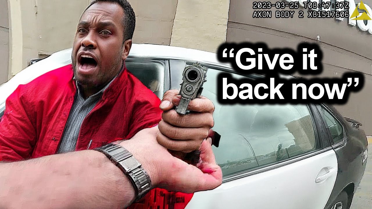 When A Suspect Grabs A Cops Gun...
