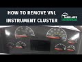 How to Remove Volvo VNL Semi Truck Instrument Cluster for Gauge, Lighting, or Speaker Repair | TAE