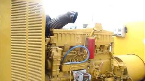 Low Hour Enclosed Cat 3406 400kw Generator Set