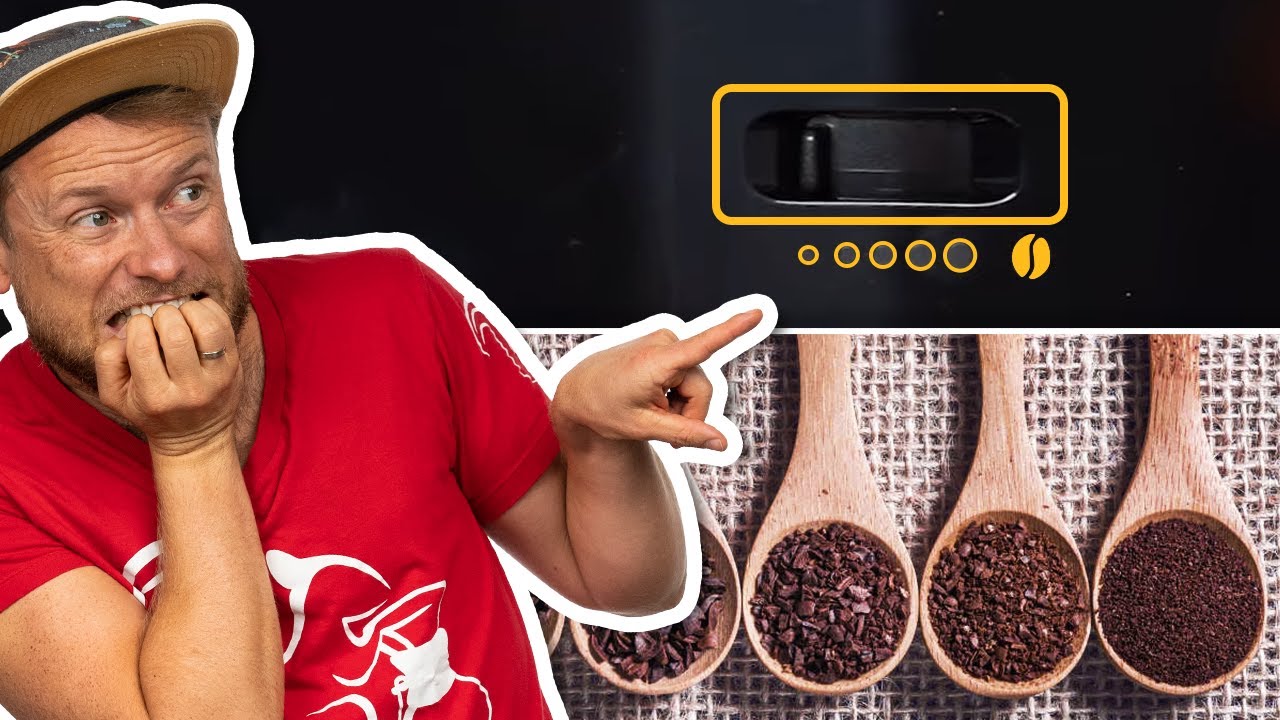 Mahlgrad richtig Einstellen mit einem Kaffeevollautomat YouTube
