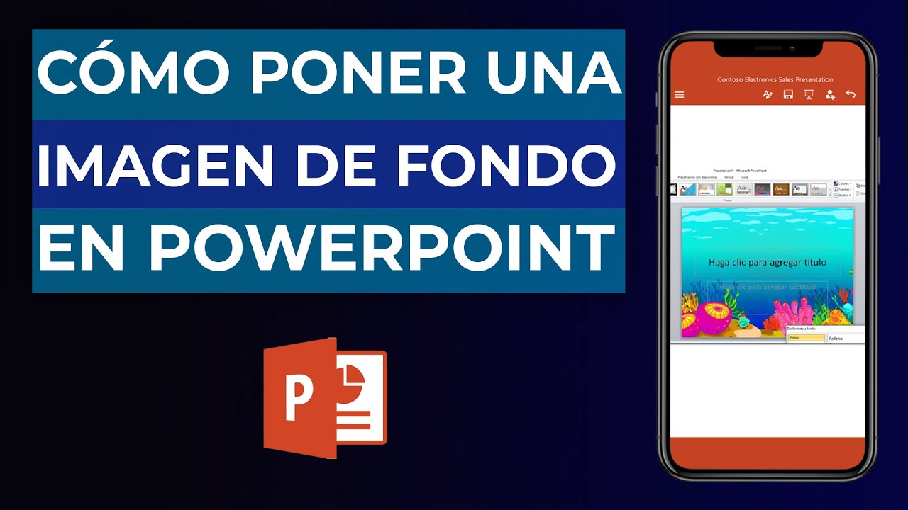 Como poner una imagen de fondo en powerpoint