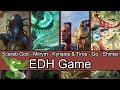 Gotta go fast! Scarab God vs Miirym vs Kynaios & Tiros vs Go-Shintai #edh / #cmdr game play