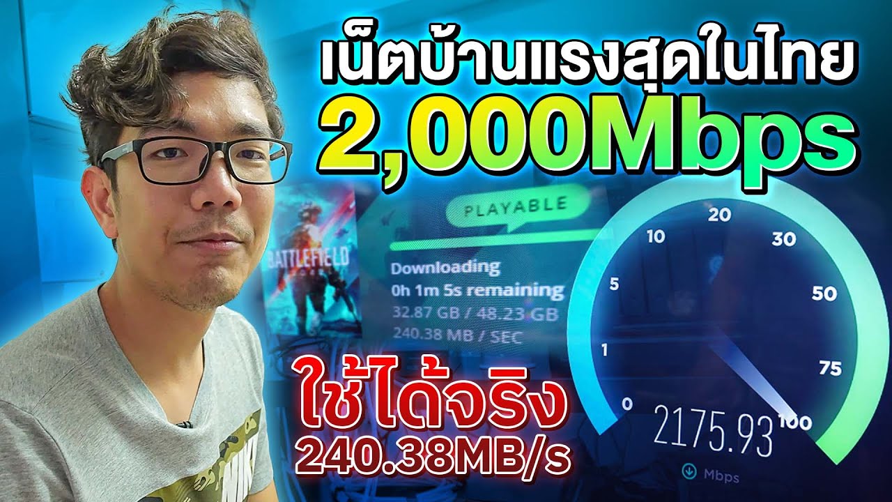 หมดไป 50,000 เพื่อใช้เน็ต 2 Gbps !!