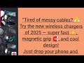 “Top Wireless Chargers for 2025 – Fast &amp; Convenient Charging 🔥”