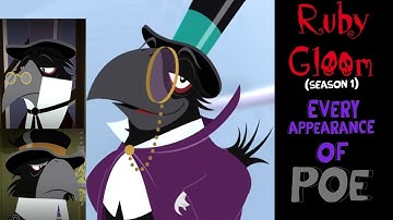 Every Appearance of Poe (along with Edger and Allen) in Ruby Gloom (Season 1)