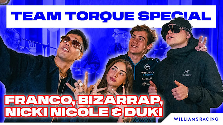 FRANCO COLAPINTO, BIZARRAP, NICKI NICOLE AND DUKI | Team Torque Special