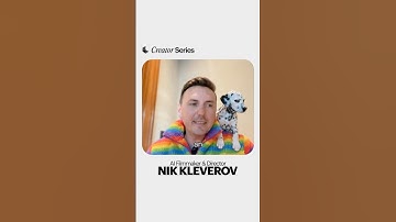 Creator Series: Nik Kleverov explains why using AI for creativity is the ultimate unlock.