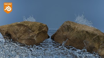 FLUID SIMULATION | Made with Blender