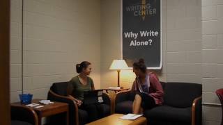 A Tour of the Writing Center