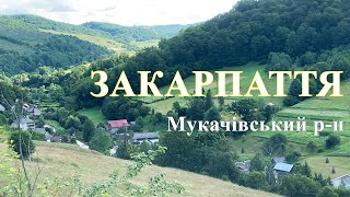 Мандруючи Закарпаттям панорама на гори, Абранка Мукачівський р-н