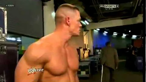 WWE Big Show punches John Cena