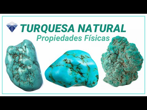 Turquesa Natural - Propiedades Características Físicas