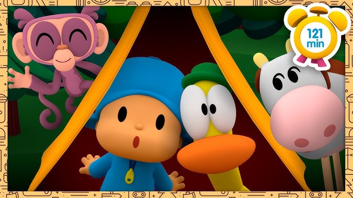 🎨POCOYO em PORTUGUÊS do BRASIL - Aprendendo a Pintar [ 131 min ]