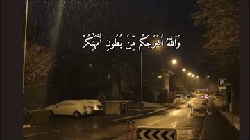 سورة النحل آية 78 بصوت الضيخ علي جابر رحمه الله #علي جابر#القرآن