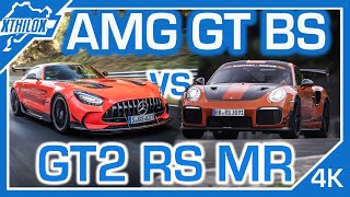 AMG GT Black Series vs. Porsche GT2 RS MR - Rekordrunde lap record - NÜRBURGRING NORDSCHLEIFE 4K