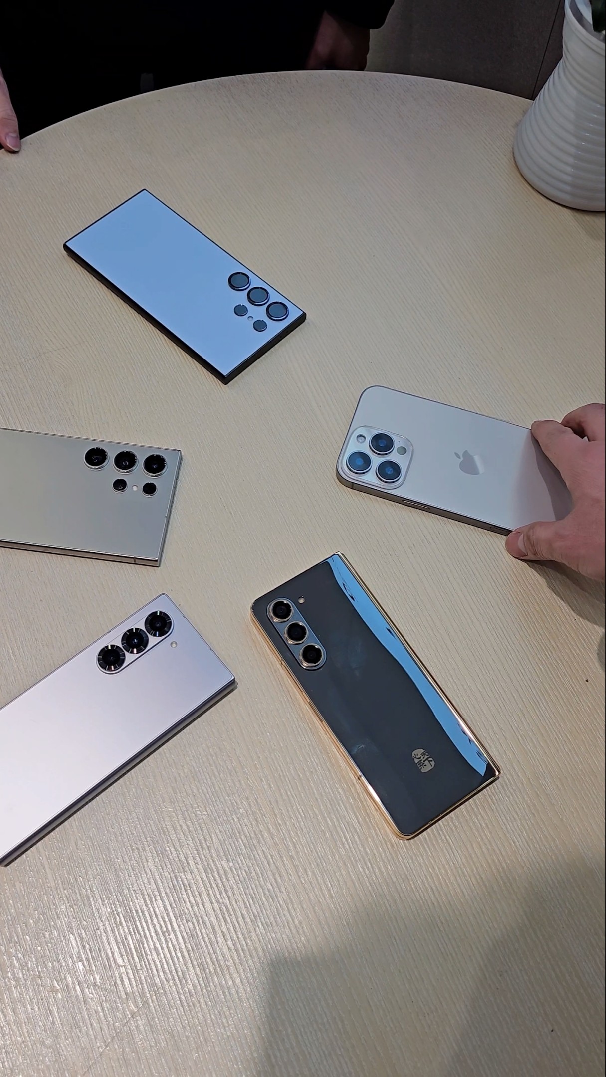 Don't force yourself into a circle that you can't squeeze into. Samsung and Apple care about the
