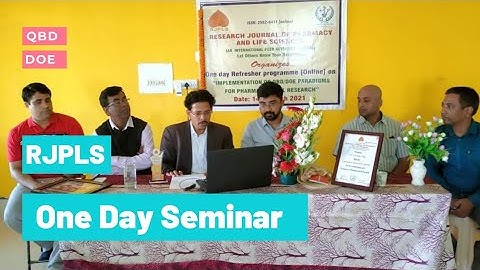 RJPLS ll QBD/ DOE Webinar