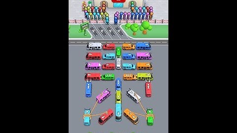 Crowd Express Boarding Puzzle Level 279 - Super Hard
