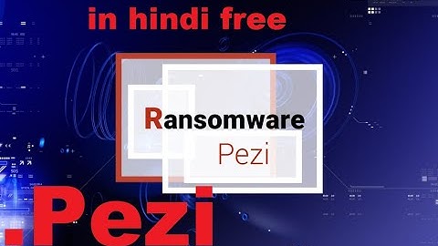 Pezi Virus File (.pezi) Removal and Recovery Guide ! How to remove Pezi virus free