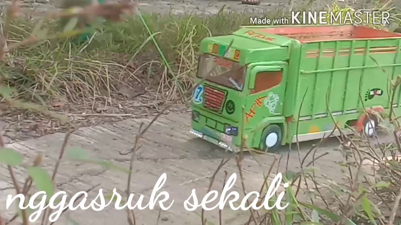  Miniatur  truk  Mbois  ceper YouTube