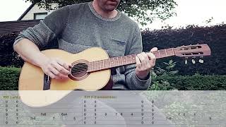 How To Play &quot;LOOKOUT FOR MY LOVE&quot; by NEIL YOUNG - Acoustic Guitar Lesson Tutorial