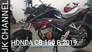 HONDA CB 150 R 2019.| "TAMPILAN WARNA HITAM "| REVIEW SINGKAT + HARGA.