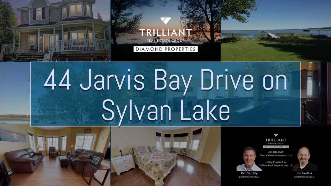 44 Jarvis Bay Drive on Sylvan Lake YouTube
