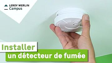 Où placer le détecteur de fumée ?