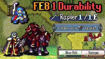 FE8 1 Durability Step 17: Use NPC Villagers as bait to rush the boss