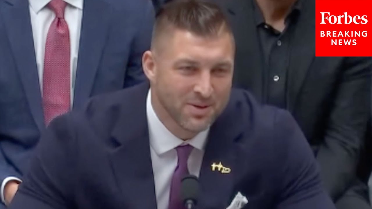 Tim Tebow Delivers Heart-Wrenching Testimony About Vulnerable And Exploited Children