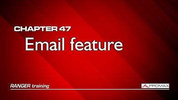 RANGER analyzers tutorial: [47] Email feature