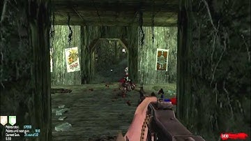 Gun game speed run on the custom zombie map Zebba Farms