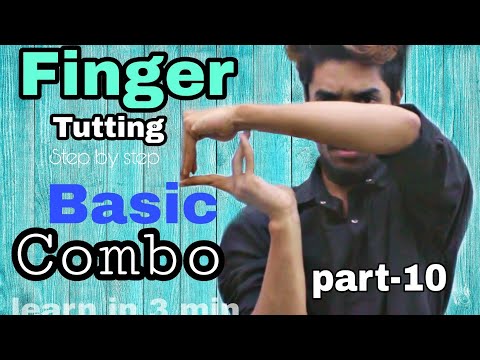Basic finger tutting combo tutorial ||tutorial for beginners