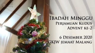 Download Lagu Ibadah Minggu Perjamuan Kudus Advent ke-2 6 Desember 2020 GKJW Jemaat Malang MP3