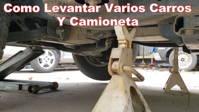 Como y de donde LEVANTAR un COCHE de forma CORRECTA y SEGURA