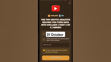 THE TOP CRYPTO ANALYSTS HELPING YOU TURN DATA INTO DOLLARS! | PART 4 OF5 | MEMEFI #memefi