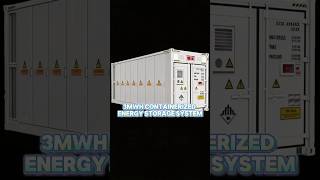 3MWh Containerized Energy Storage System #backuppower