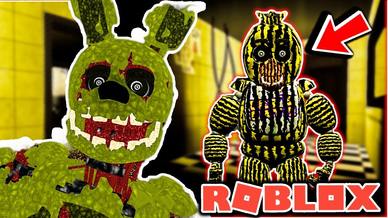 Play As Springtrap And Phantoms In Five Nights At Freddy S 3 Roleplay Fnaf Roblox Youtube - roblox freddy's ultimate roleplay how to get springtrap