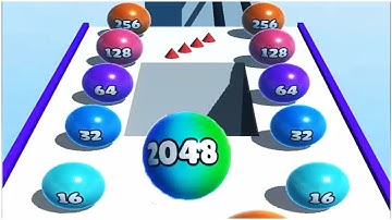 Ball Merge 2048 - Gameplay Walkthrough - Levels 21-30