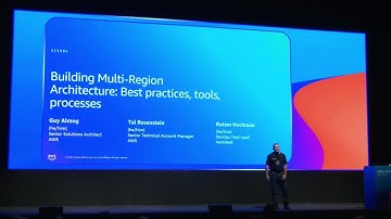 AWS Summit Tel Aviv 2025 - Building Multi-Region architecture: Best practices, tools, processes