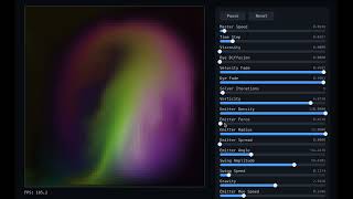 Fluid Simulation for LEDs: 2nd iteration of a Navier Stokes Solver