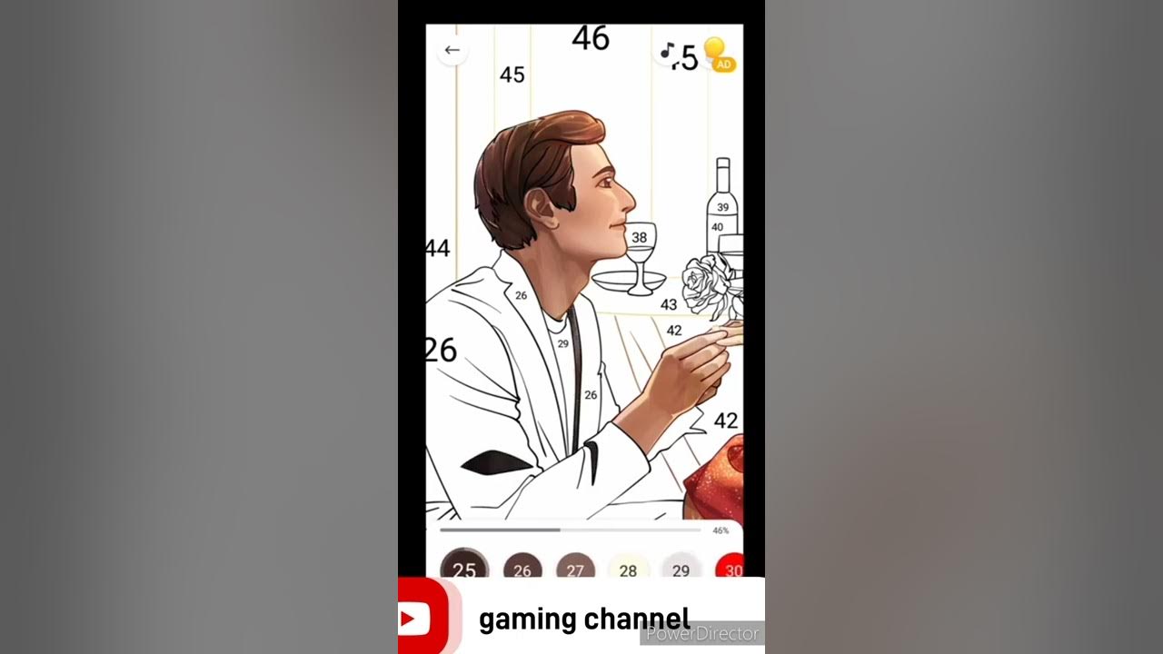 Paint By Number Free Coloring Book & Puzzle Game Fun Art For Kids