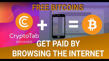 Earn Bitcoin While Browsing The Internet Using Cryptotab Browser