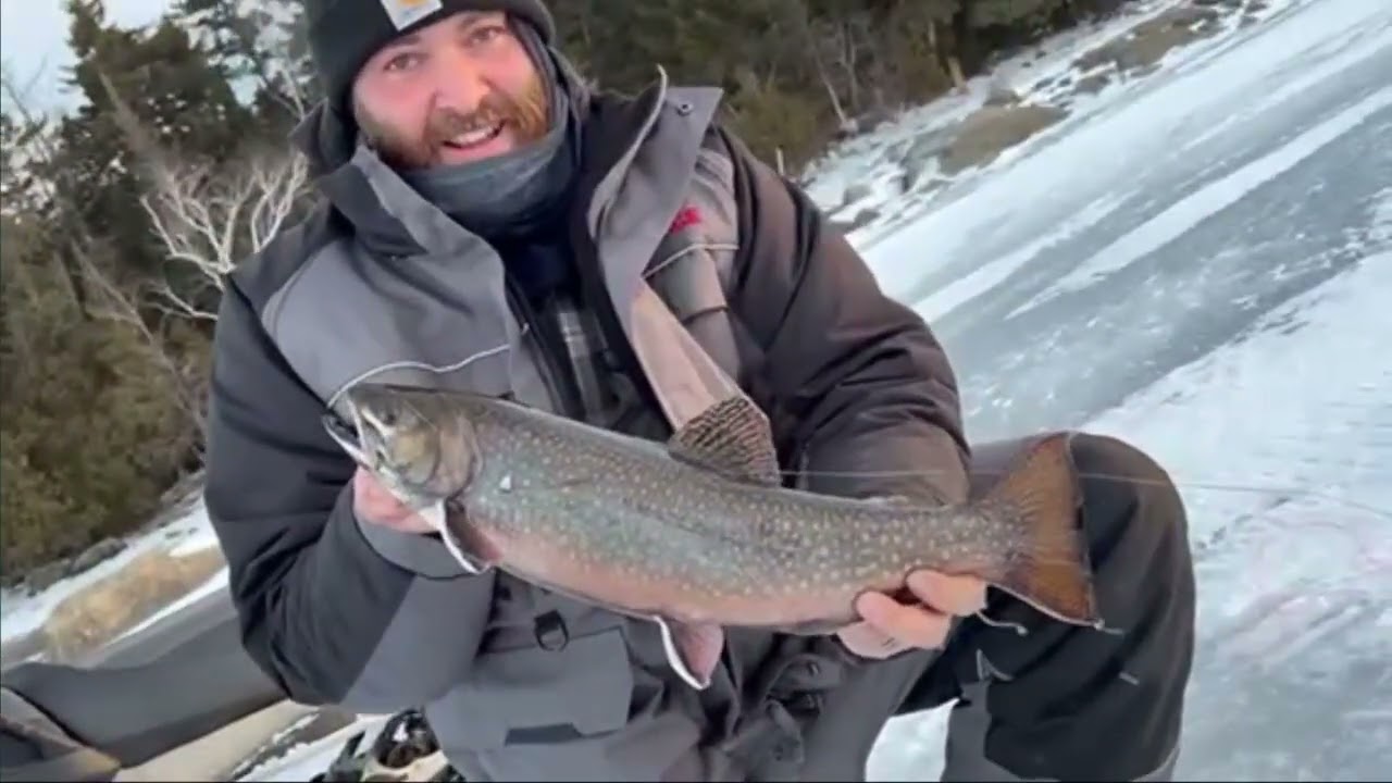 Moosehead Lake | Brook Trout Fishing -25 F (Pt2)
