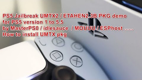 PS5 Jailbreak UMTX2 ETAHEN2.3B DEMO by masterPS0 / ideasauce / mouuu / esphost...