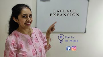 Business Mathematics | Matrices & Determinants | Laplace Expansion