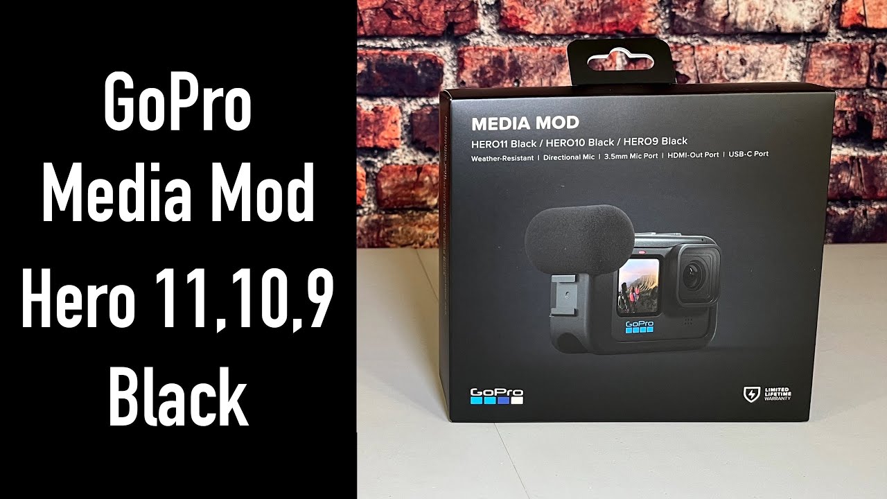 GoPro Media Mod for the Hero 11, 10 and 9 Black unboxing and a quick review  of the media Mod