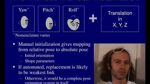 head pose estimation without manual initialization